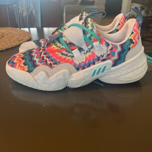 Adidas Trae Young 1 - Tie Dye.  Mens size 9.
